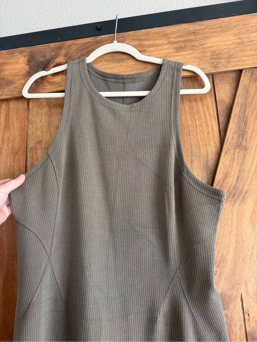 Lululemon Soft Streme Ribbed Dress 14 - Picture 3 of 4
